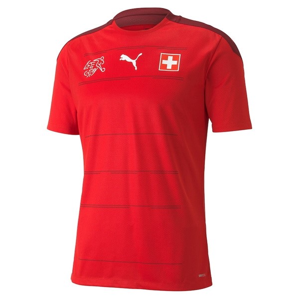 Tailandia Camiseta Suiza 1ª Kit 2020 Rojo
